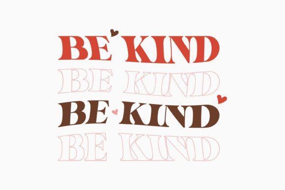 Be Kind Retro Boho SVG: A Versatile Graphics Asset for Crafts