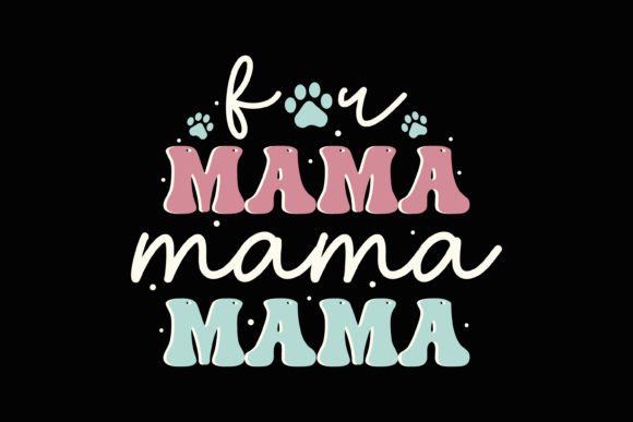 Fur Mama Retro Mothers Day SVG: A Graphics Gem for Crafts