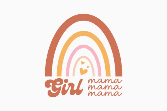 Girl Mama Retro SVG: A Versatile Graphic for Crafts