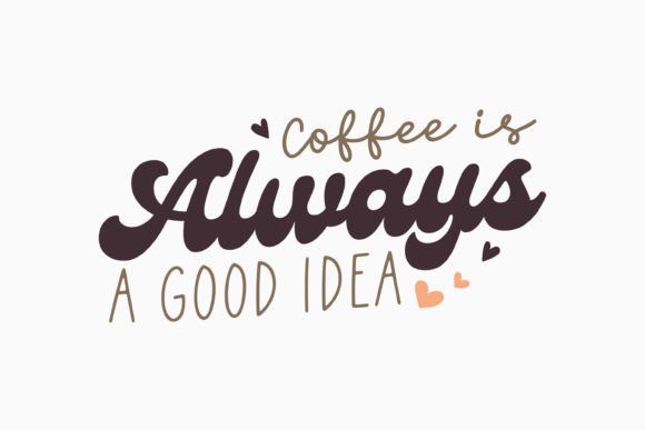 Retro Coffee SVG: A Charming Graphic for Crafts & Local Brands