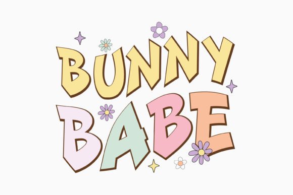 Retro Easter Quotes SVG Bunny Babe: A Graphics Gem for Crafts