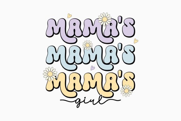 Retro Mothers Day SVG Design for Crafts and Graphics