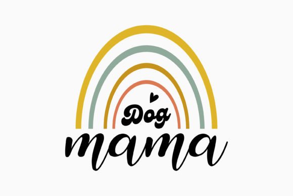 Review: Dog Mama Retro Dog Quote SVG for Crafts and Graphics